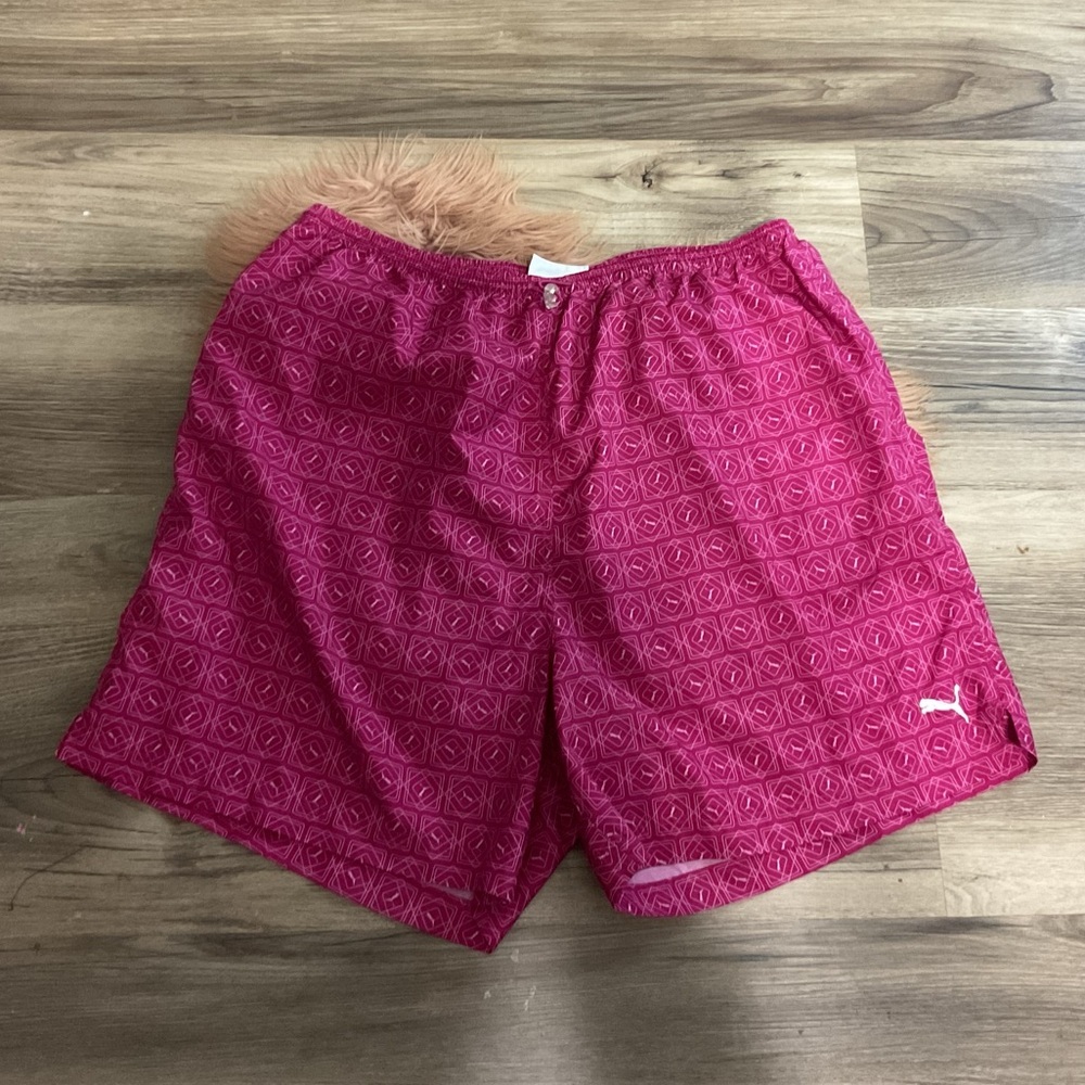 Puma Vintage Pink Athletic Short Size 2XL